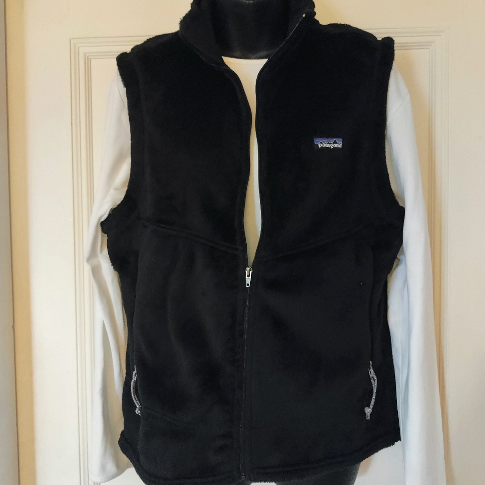 Vintage Patagonia Vest: Women's, Medium, Black